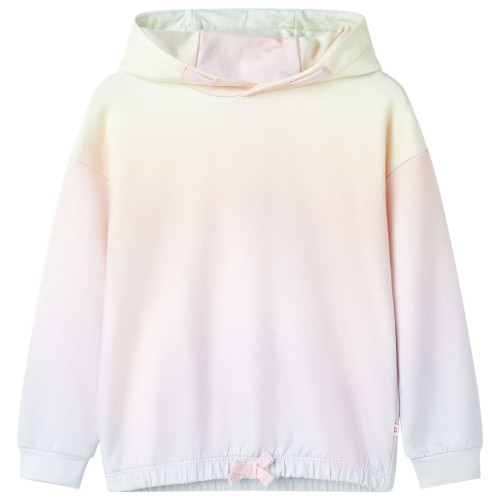 vidaXL Barnhoodie stjärnvit 104