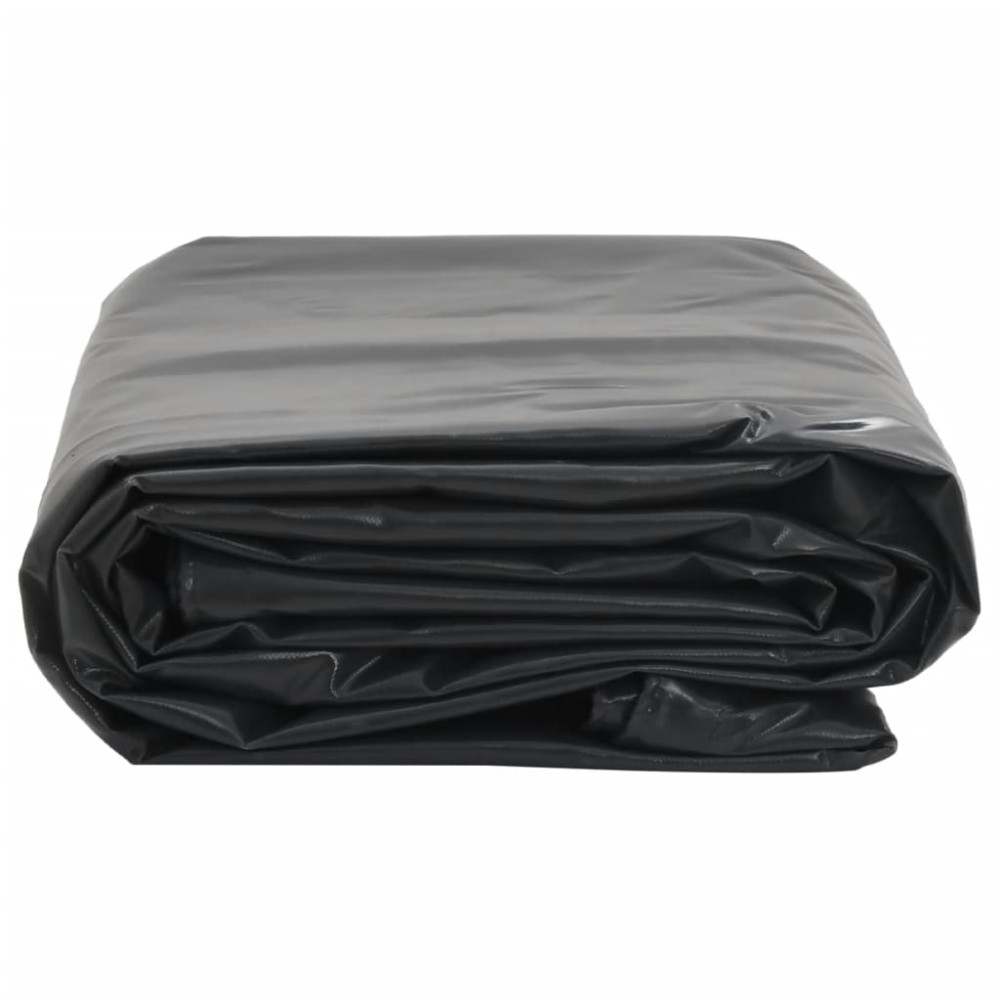 Produktbild för Presenning antracit 1,5x2 m 650 g/m²