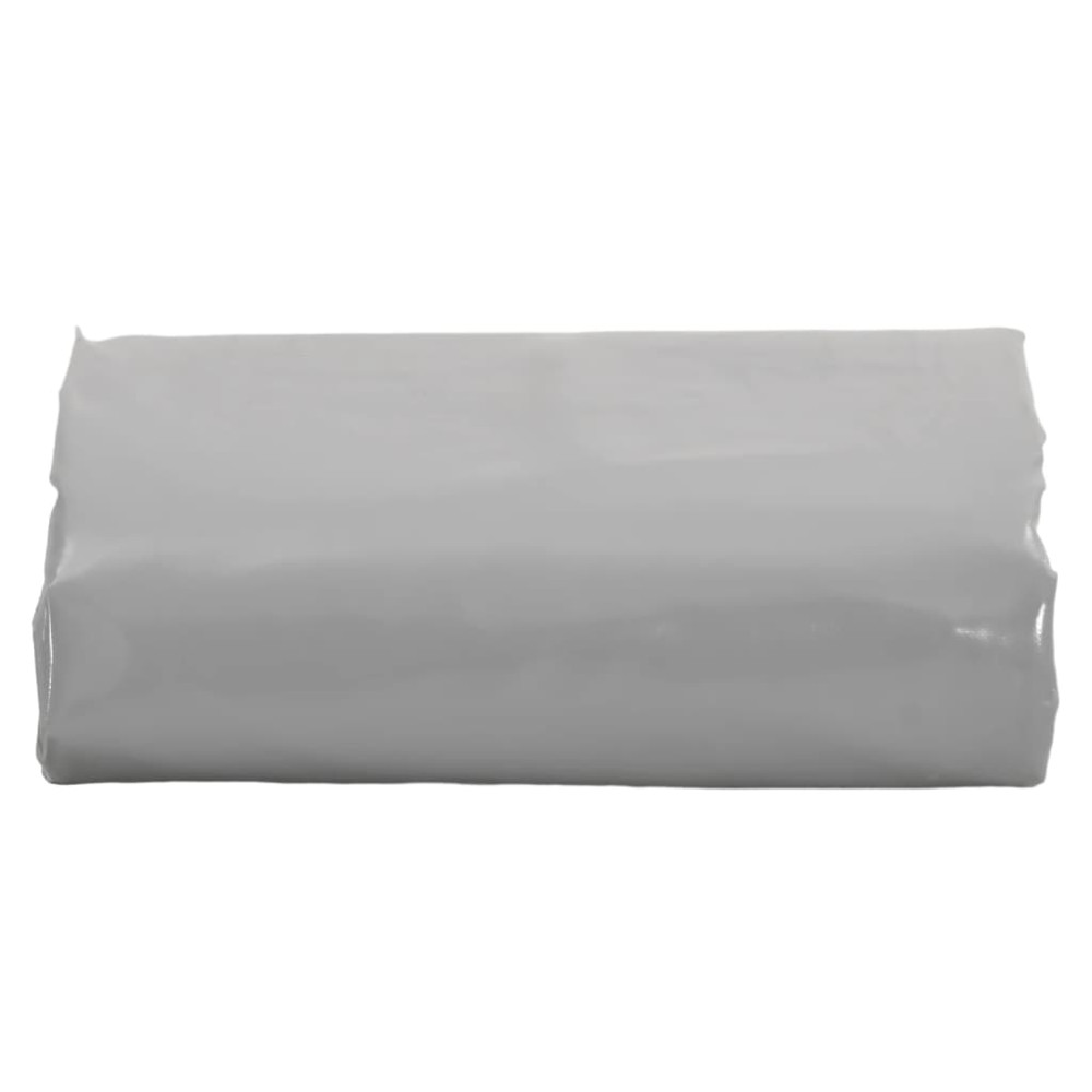 Produktbild för Presenning grå 4x8 m 650 g/m²