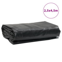 Produktbild för Presenning antracit 2,5x4,5 m 650 g/m²