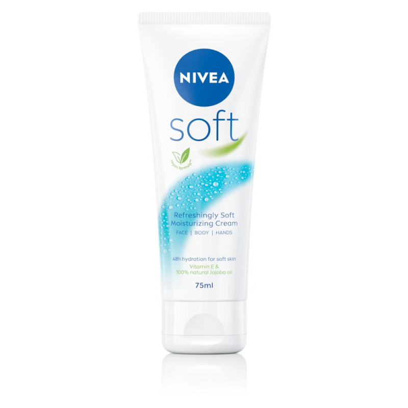 Produktbild för Nivea Soft Refreshingly Soft Moisturizing Cream 75 ml