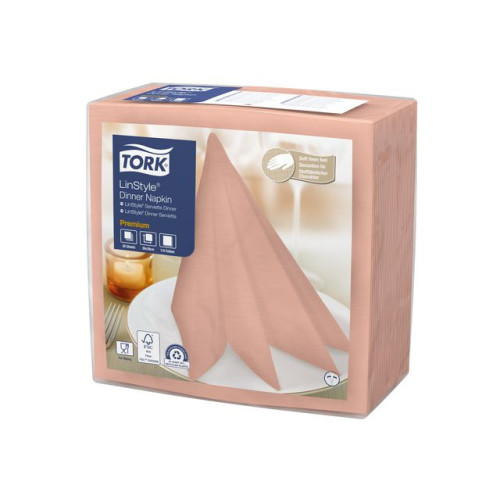 TORK Servett TORK LinSt coral 39x39cm 50/fp