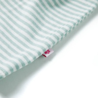 Produktbild för Barnklänning med volanger mintgrön 128
