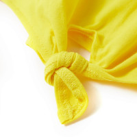 Produktbild för T-shirt för barn gul 104