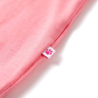 Produktbild för T-shirt för barn klar puderrosa 92