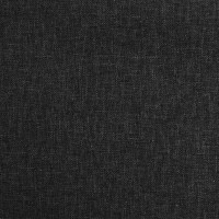 Produktbild för Bäddsoffa 2-sits med två kuddar svart tyg