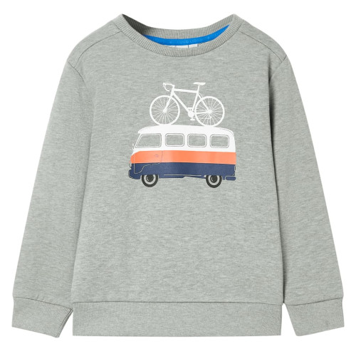 vidaXL Barntröja ljus khaki melange 92