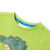 Produktbild för T-shirt för barn limegrön 128
