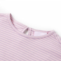 Produktbild för T-shirt med volangärmar för barn lila 140
