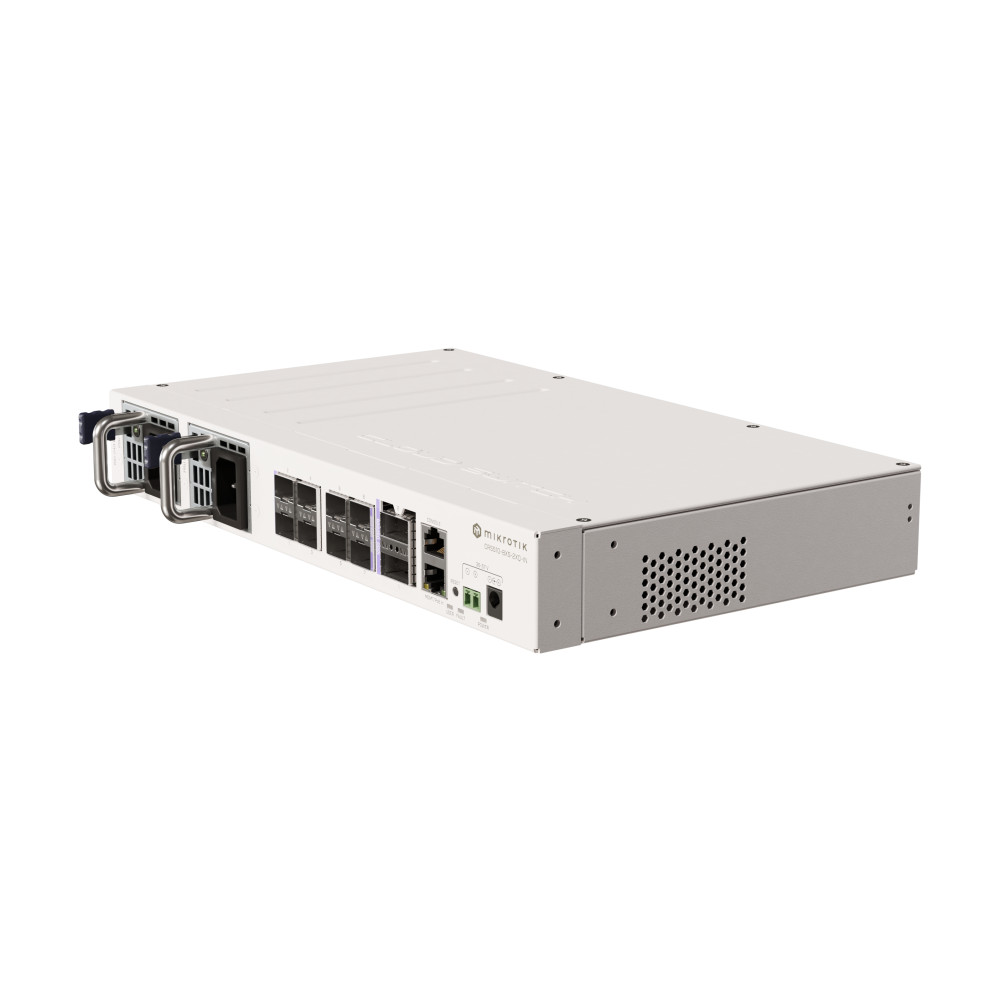 Produktbild för Mikrotik CRS510-8XS-2XQ-IN nätverksswitchar L3 Fast Ethernet (10/100) Strömförsörjning via Ethernet (PoE) stöd Vit