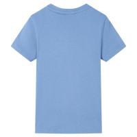 Produktbild för T-shirt för barn mellanblå 104