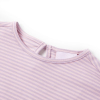Produktbild för T-shirt med volangärmar för barn lila 116