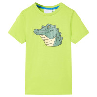 Produktbild för T-shirt för barn limegrön 140