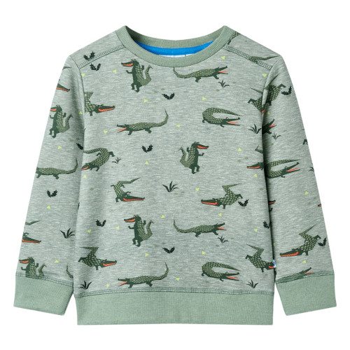 vidaXL Barntröja ljus khaki melange 104