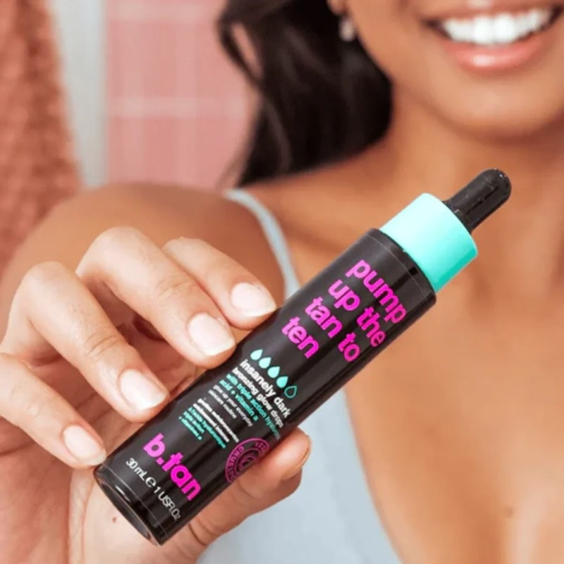 Produktbild för Pump Up The Tan To Ten Bronzing Glow Drops 30ml