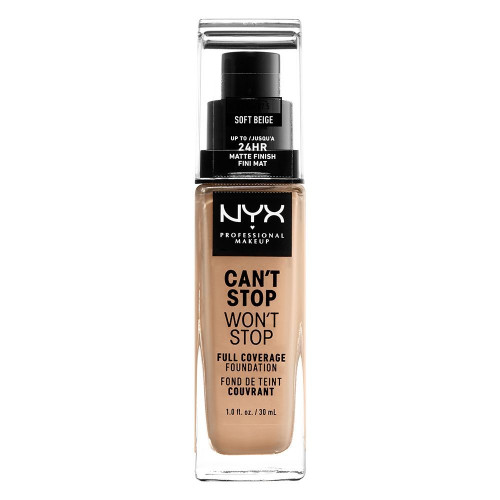 NYX PROF. MAKEUP Can't Stop Won't Stop Foundation - Soft Beige