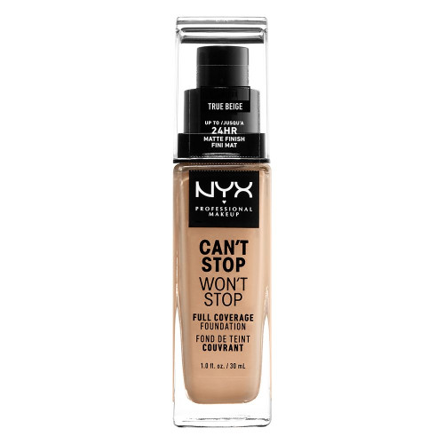 NYX PROF. MAKEUP Can't Stop Won't Stop Foundation - True beige