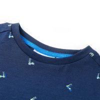 Produktbild för T-shirt för barn mörkgrå 92