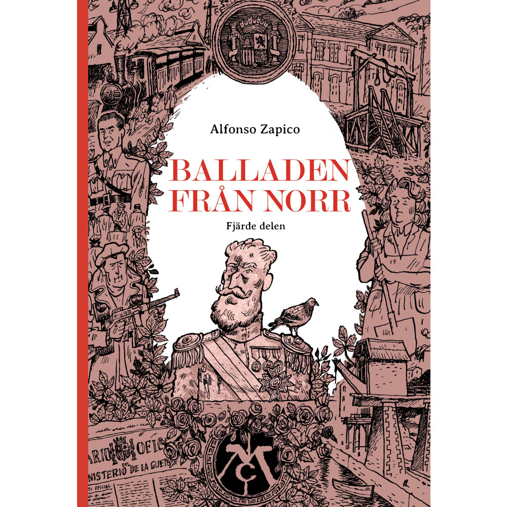Produktbild för Balladen från norr. Fjärde delen (inbunden)