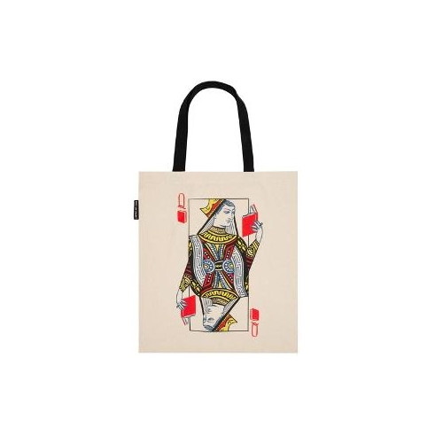 Out of Print Queen of Books Tote Bag (bok, eng)