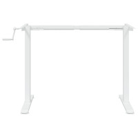 Produktbild för Stativ för höjbart skrivbord (94-135)x60x(70-114) cm stål