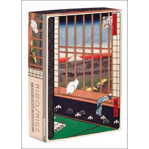 teNeues Stationery Ricefields And Torinomachi Festival By Hiroshige 500-Piece Puzzle