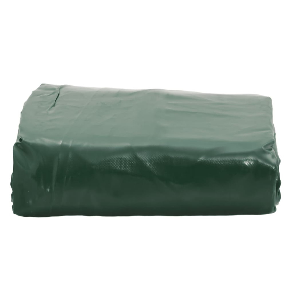 Produktbild för Presenning grön 5x7 m 650 g/m²
