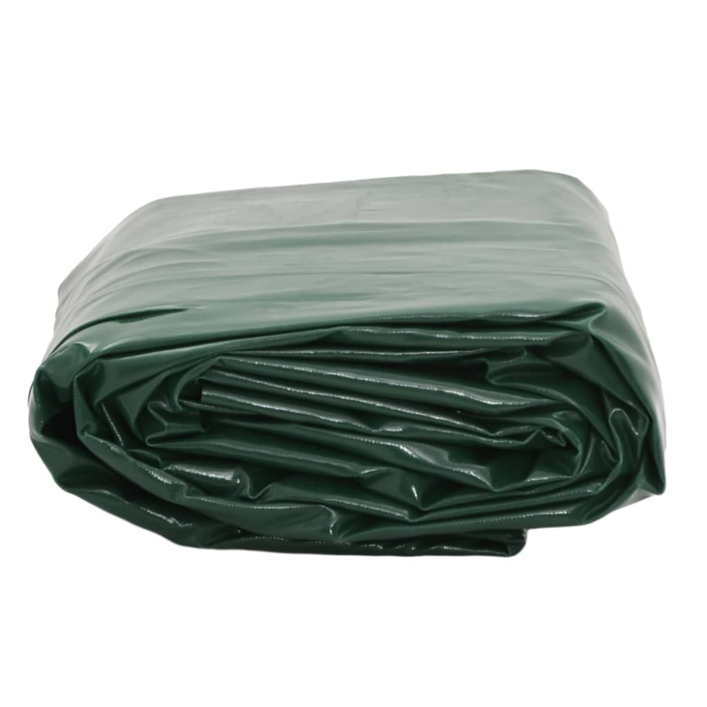 Produktbild för Presenning grön 1,5x2,5 m 650 g/m²