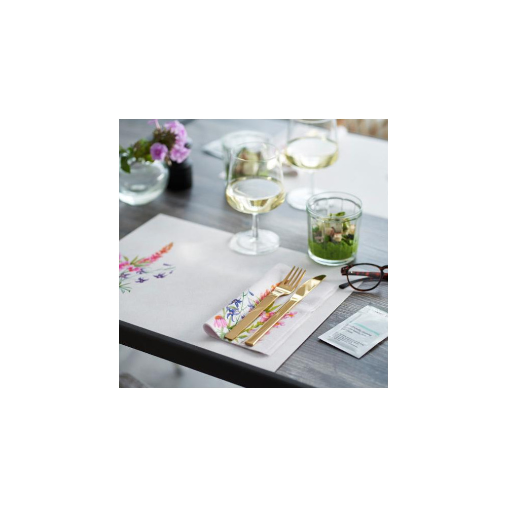 Produktbild för Servett Floret 3-lags 33X33cm 50/fp