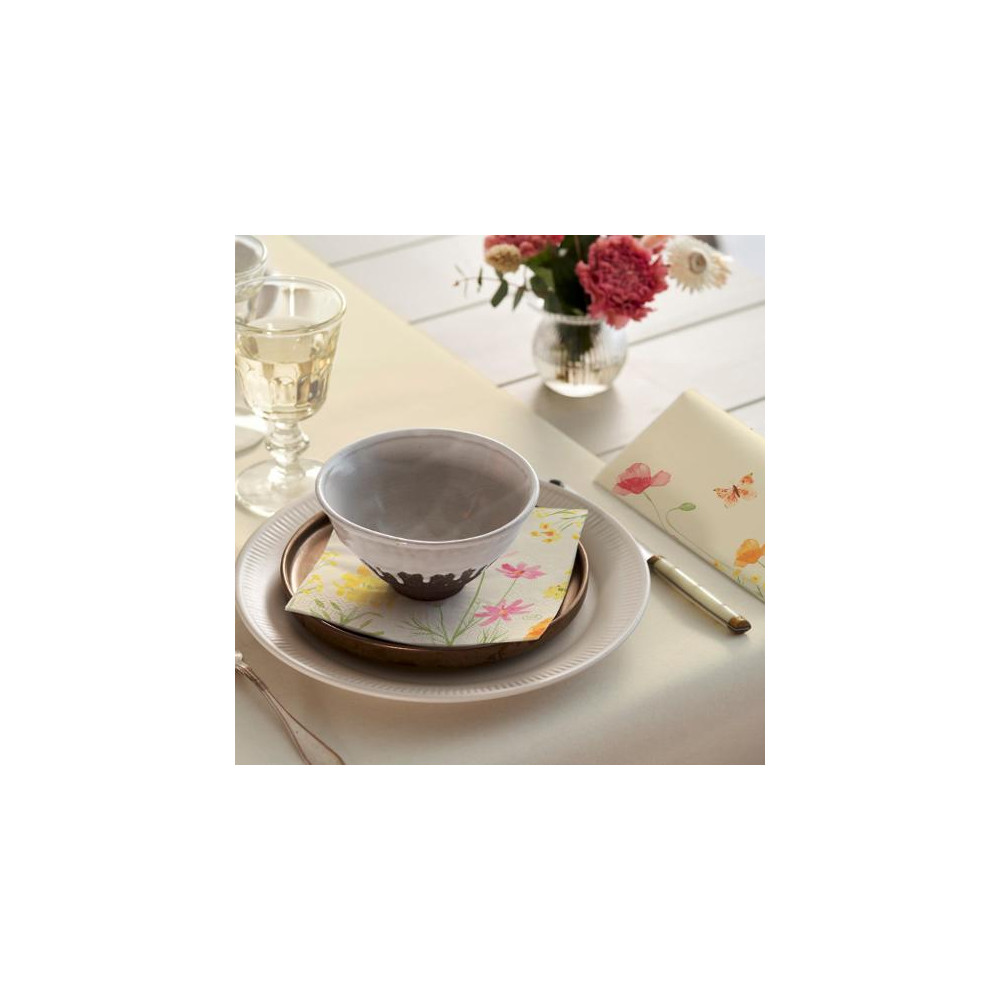 Produktbild för Servett Poppy D-soft 40X40cm 60/fp