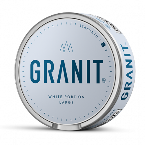 Granit Original White Portion Large 10-pack (Utgånget datum)