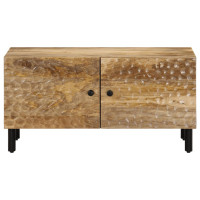 Produktbild för Soffbord 80x50x40 cm massivt mangoträ
