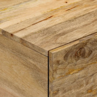 Produktbild för Soffbord 80x50x40 cm massivt mangoträ