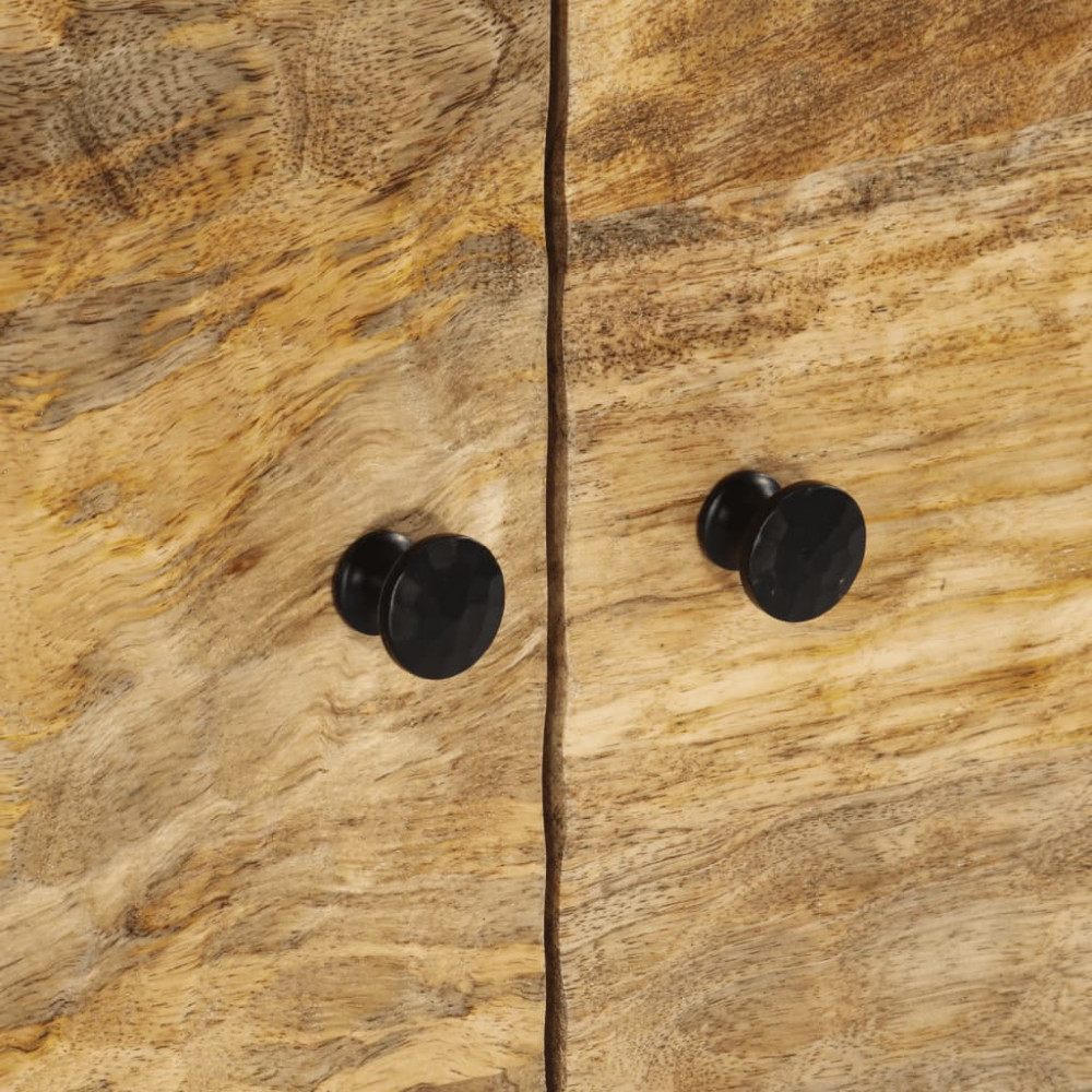Produktbild för Soffbord 80x50x40 cm massivt mangoträ