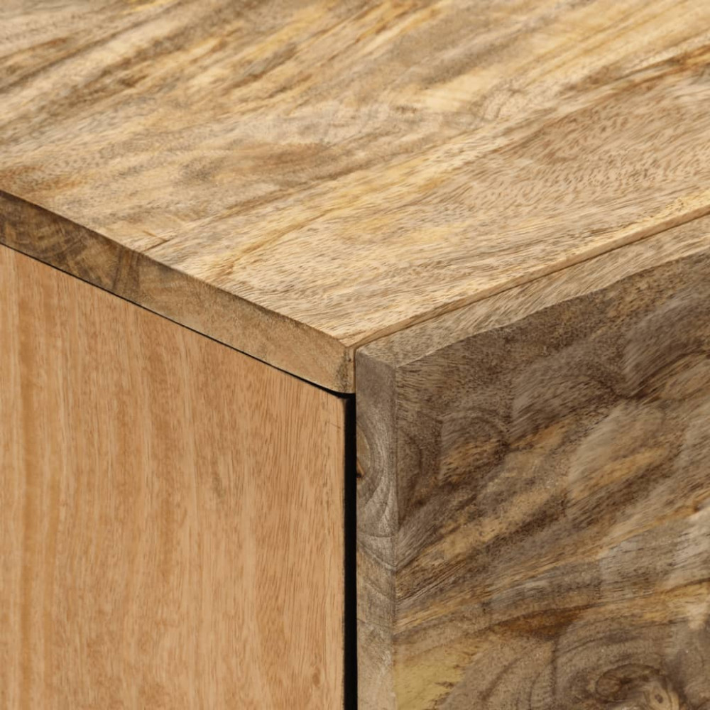 Produktbild för Sängbord 50x33x60 cm massivt mangoträ