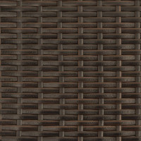 Produktbild för Trädgårdssoffa 2-sits med pallar brun konstrotting