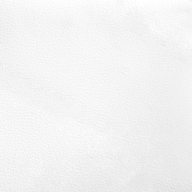 Produktbild för Sängram med huvudgavel vit och svart 120x200 cm konstläder