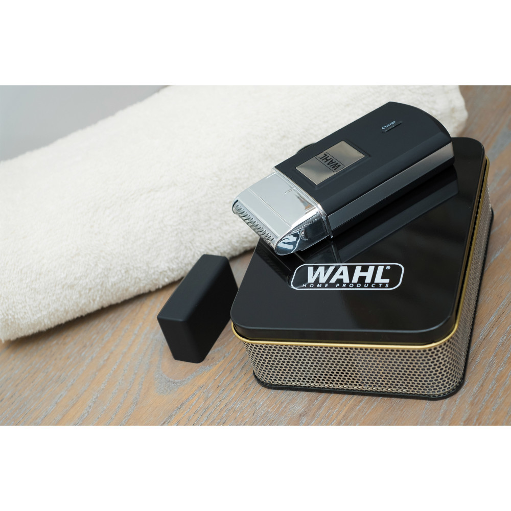 Produktbild för Wahl 03615-1016 rakapparater för män Folierakapparat Trimmer Svart, Silver