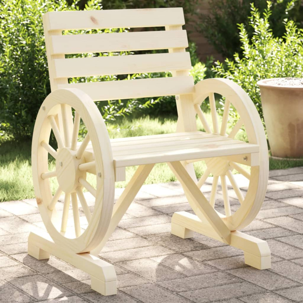 Produktbild för Trädgårdsstolar 2 st 58x58x78,5 cm massiv furu