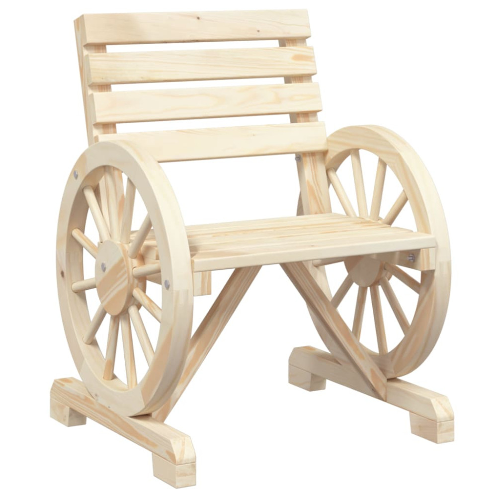 Produktbild för Trädgårdsstolar 2 st 58x58x78,5 cm massiv furu