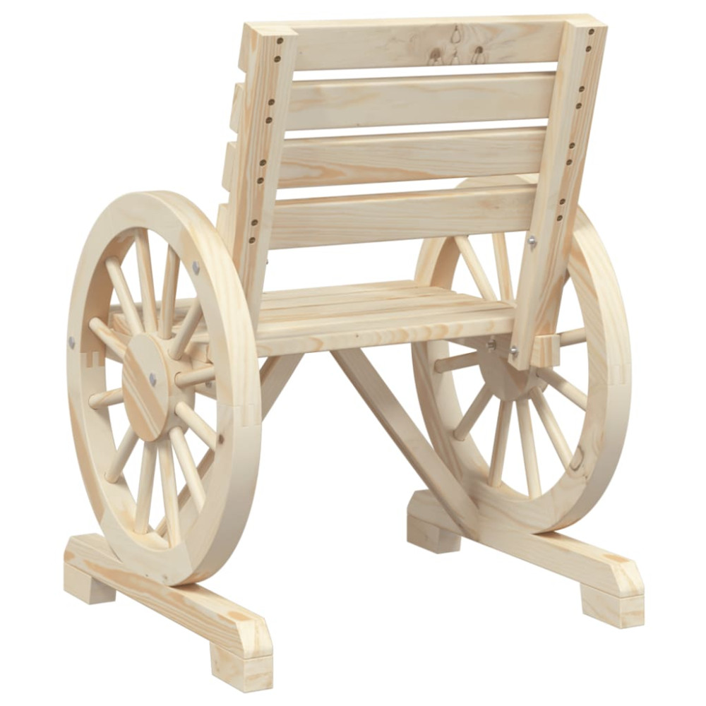 Produktbild för Trädgårdsstolar 2 st 58x58x78,5 cm massiv furu