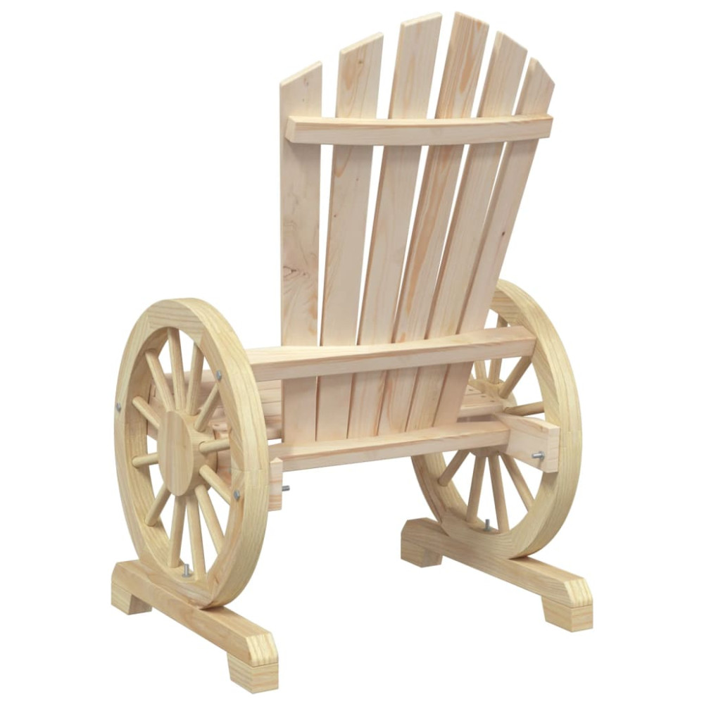 Produktbild för Adirondackstolar 2 st massivt granträ