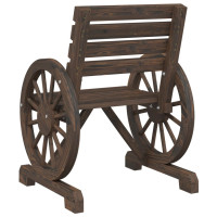 Produktbild för Trädgårdsstol 58x58x78,5 cm massiv furu