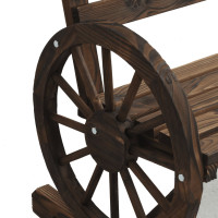 Produktbild för Trädgårdsstol 58x58x78,5 cm massiv furu