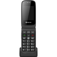 Miniatyr av produktbild för 4G Knapp-telefon med 2,4 färg-skärm, Bluetooth, SOS-knapp, flip-modell