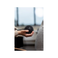 Produktbild för Massageboll m piggar 7,5cm svart