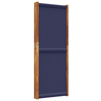 Miniatyr av produktbild för Rumsavdelare 4 paneler mörkblå 280x180 cm