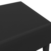 Miniatyr av produktbild för Fotpall svart 77x55x31 cm konstläder