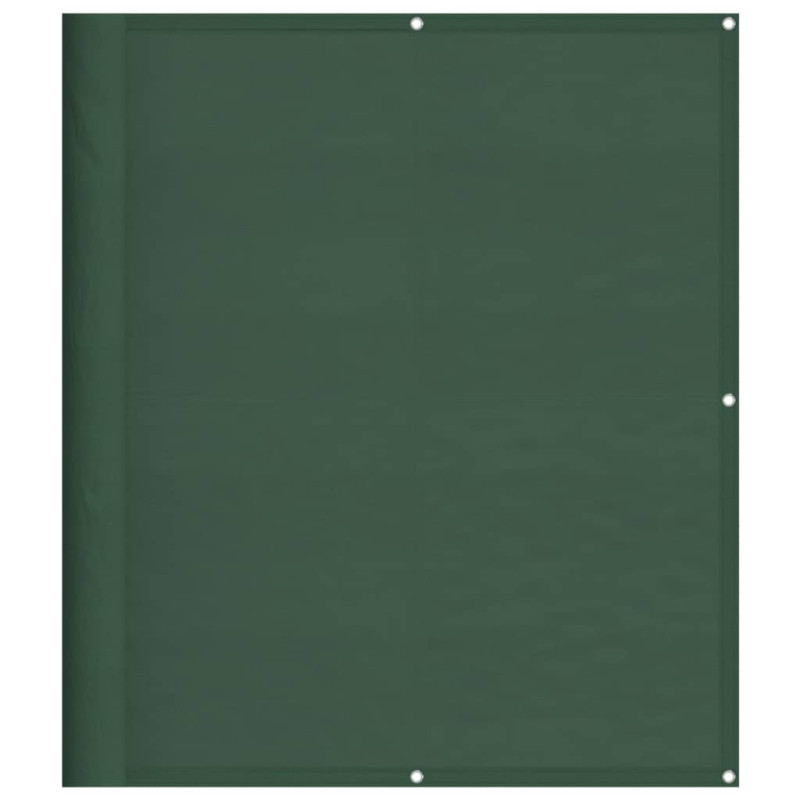 Produktbild för Balkongskärm mörkgrön 120x1000 cm 100% polyester oxford