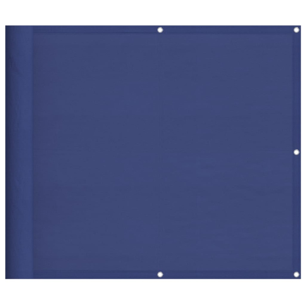 Produktbild för Balkongskärm blå 90x800 cm 100% polyester oxford